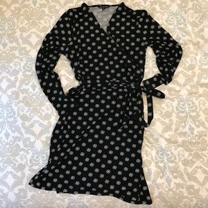 brooks brothers wrap dress